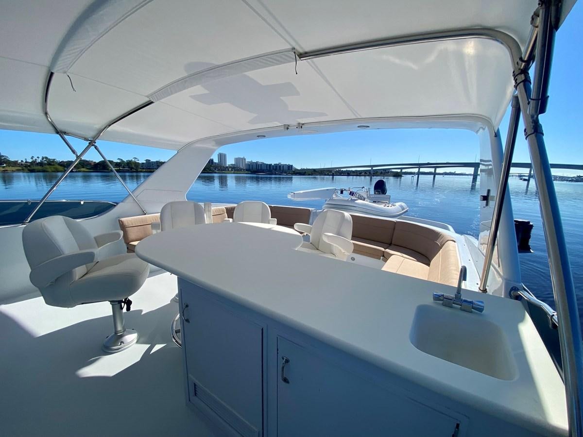 the inside of a boat aboard DREAM ON Yacht for Sale