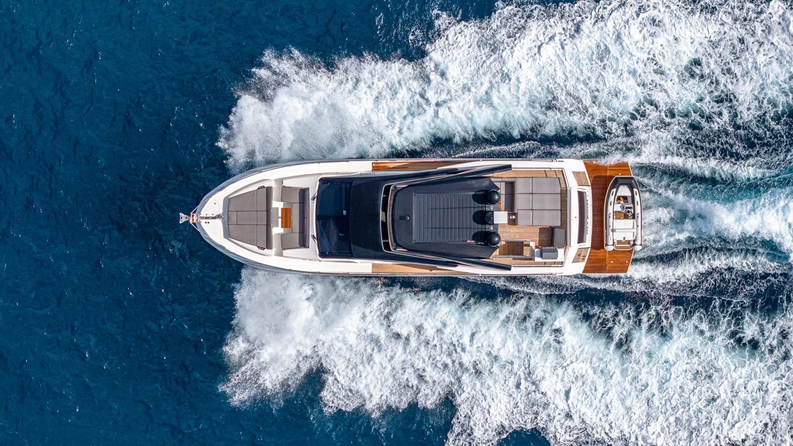 a house on a boat in the water aboard ISLA BONITA Yacht for Sale