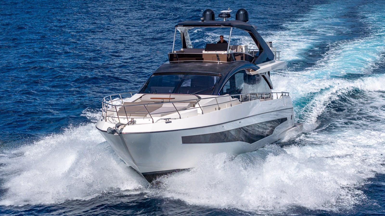 a boat on the water aboard ISLA BONITA Yacht for Sale