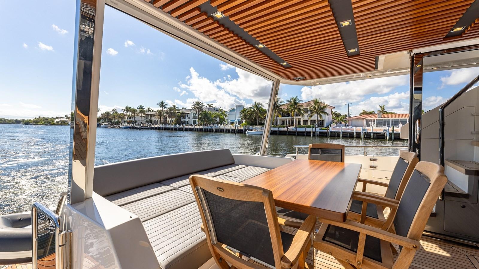 a boat on the water aboard ISLA BONITA Yacht for Sale