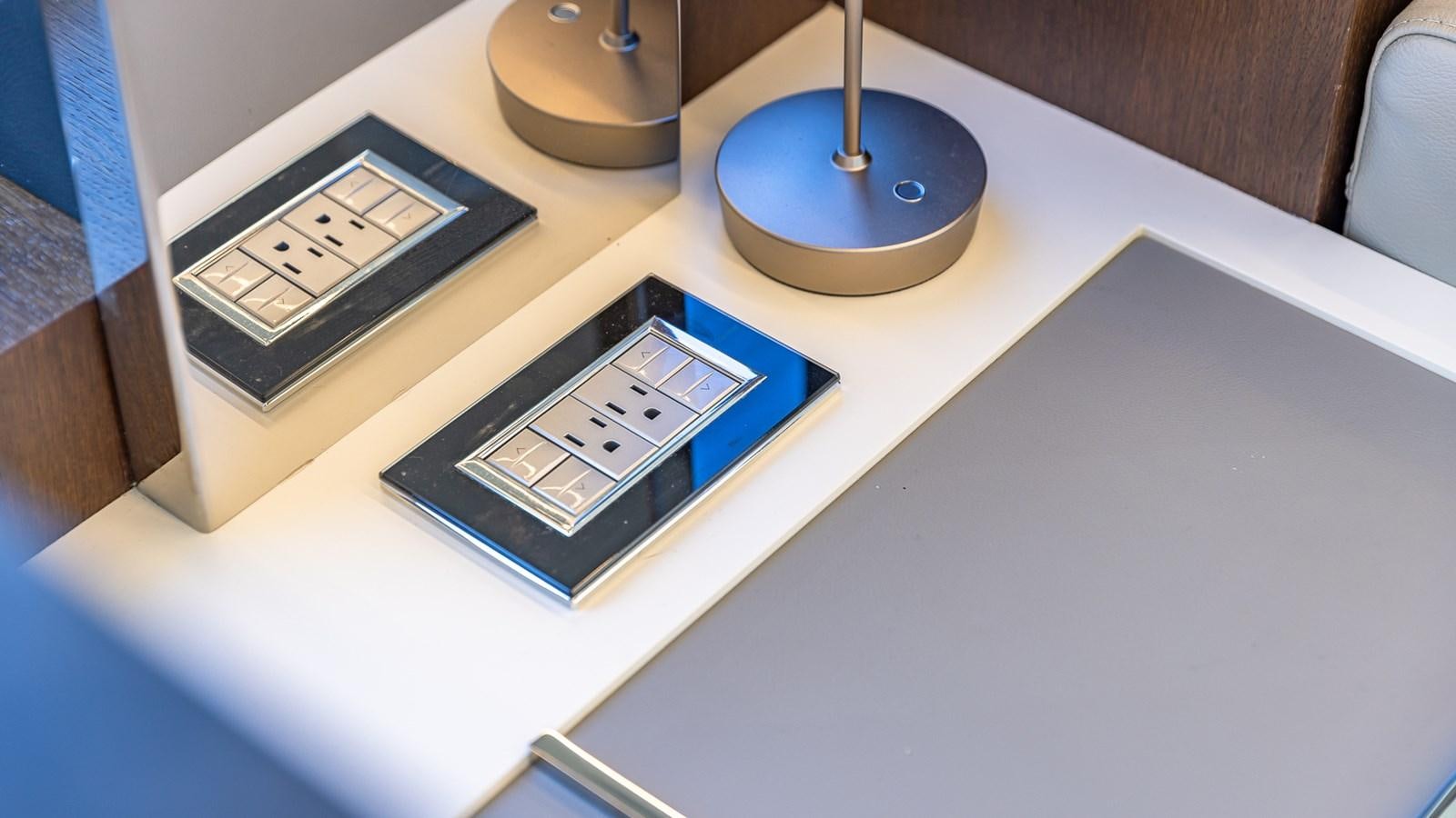 a machine on the counter aboard ISLA BONITA Yacht for Sale