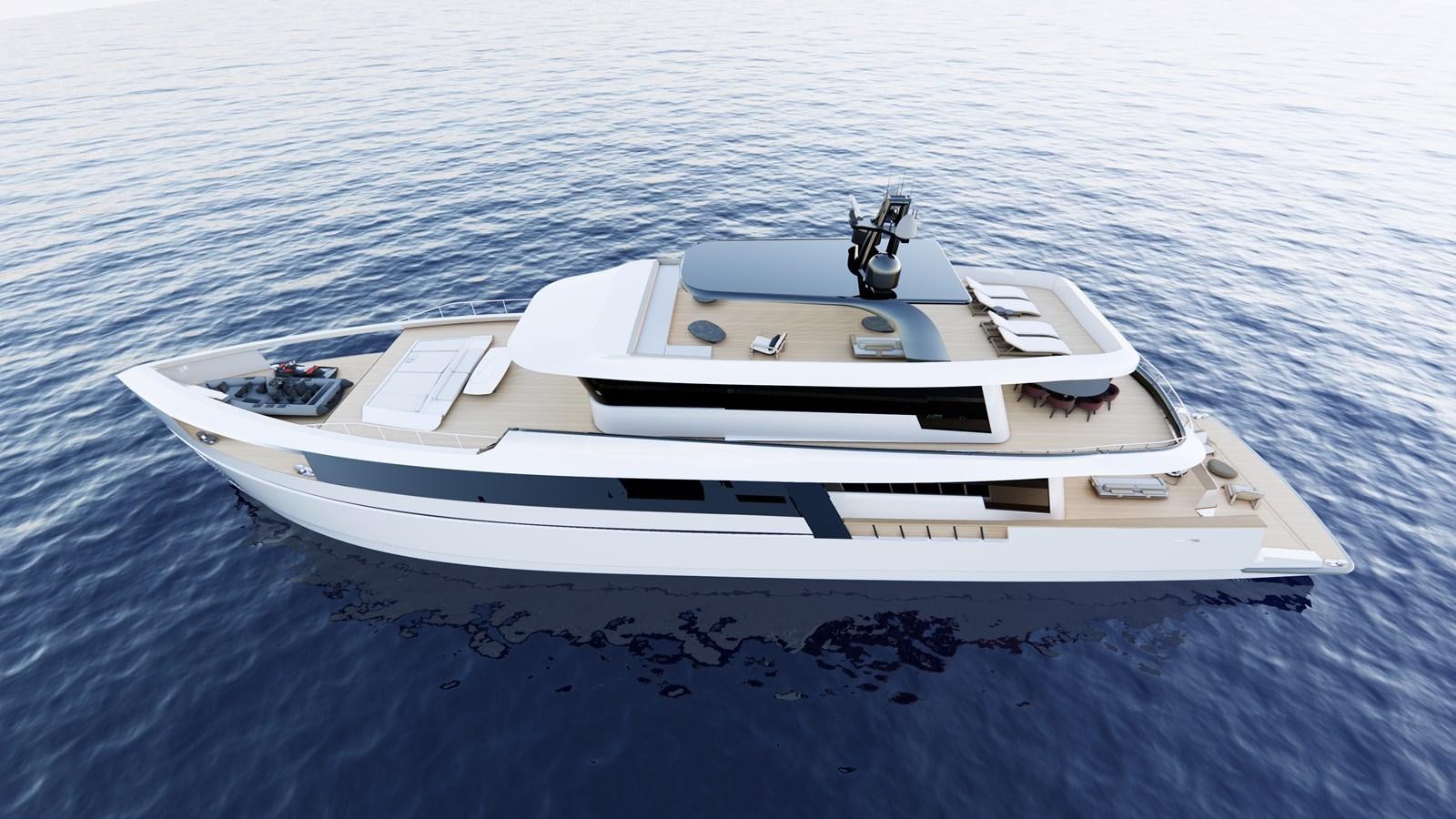 a white boat in the water aboard OTTAWA V Yacht for Sale