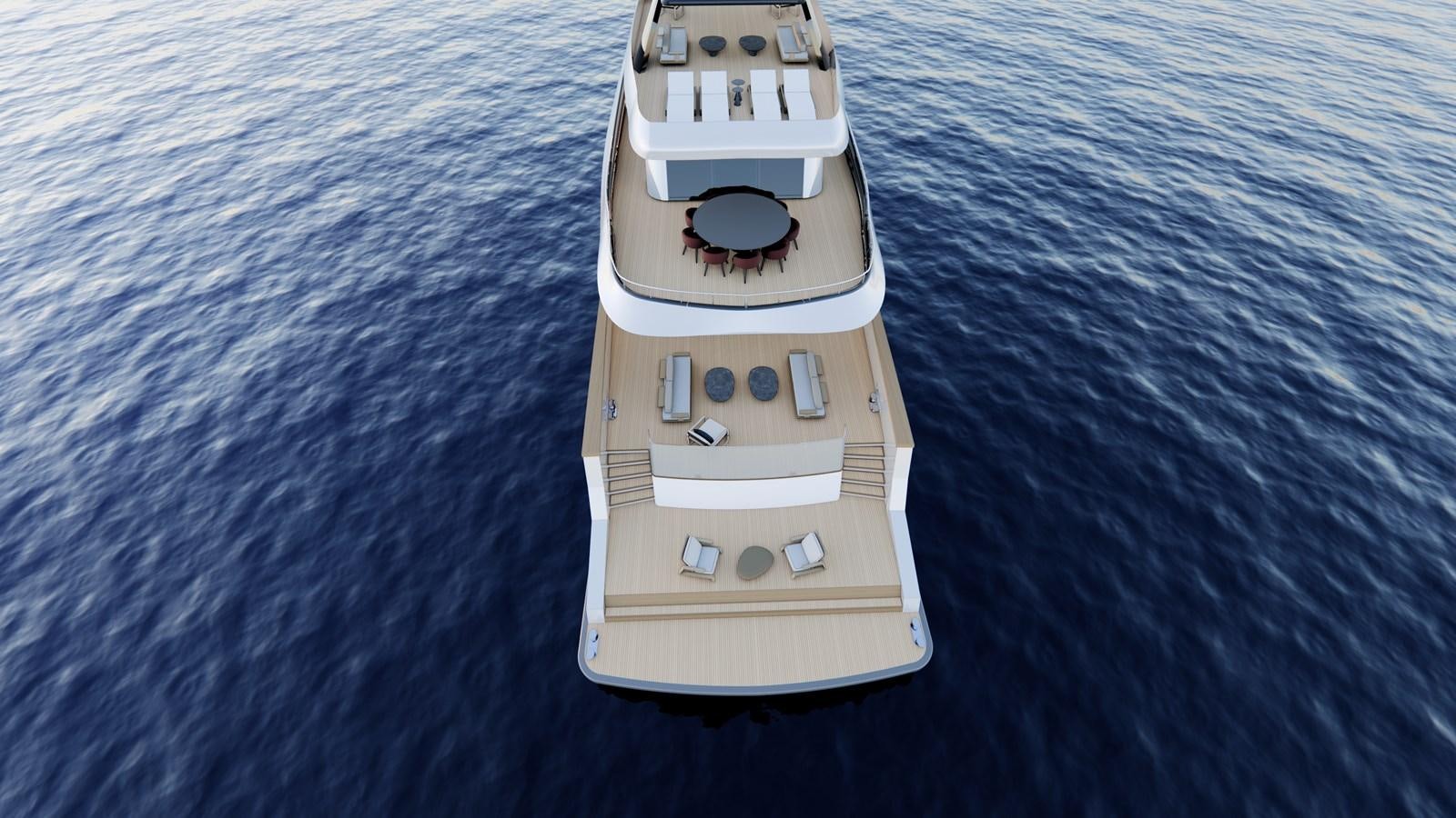 a space ship on a body of water aboard OTTAWA V Yacht for Sale